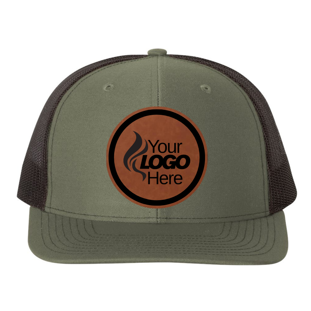 Richardson 112 Classic Trucker Snapback Custom Hat + Your Logo