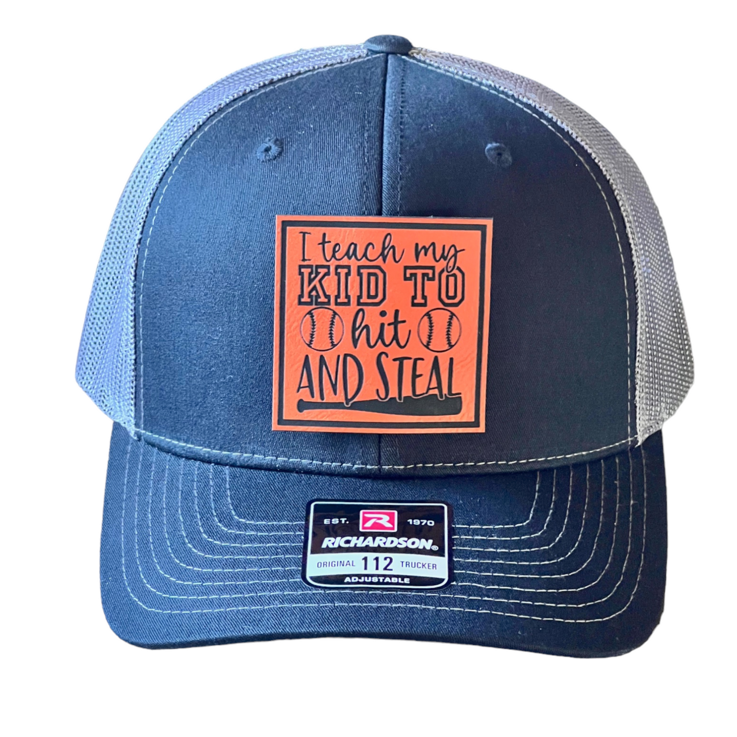 I Teach My Kid to Hit & Steal Richardson 112 Classic Trucker Snapback