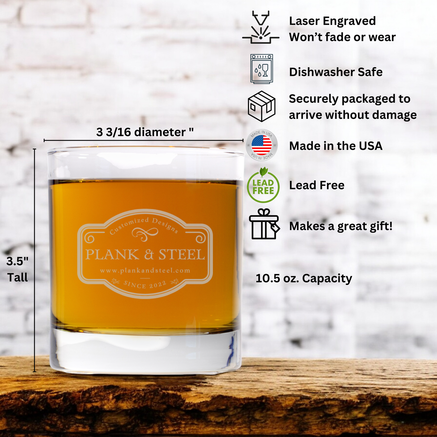 Let's keep the Dumbfuckery to a Minimum Today - Engraved Whiskey Glass