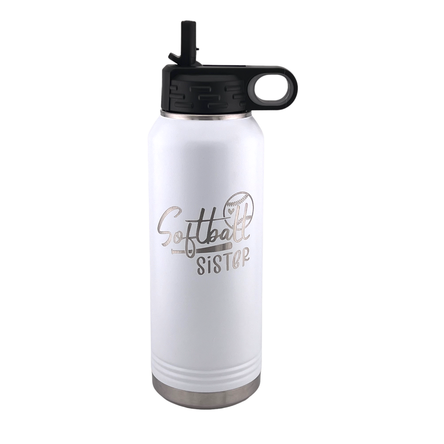 Softball Sister 32 oz. Water Bottle