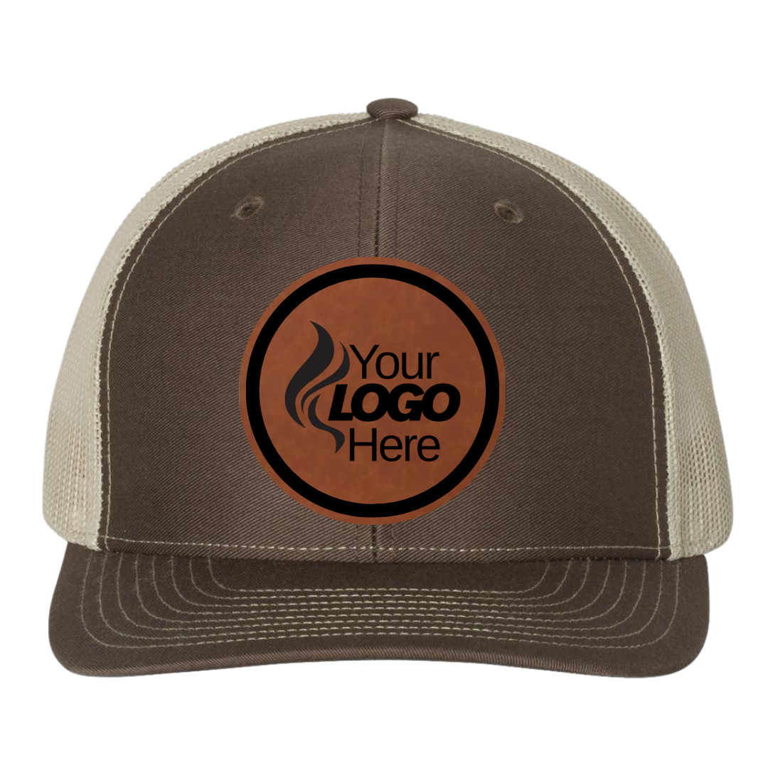 Richardson 112 Classic Trucker Snapback Custom Hat + Your Logo
