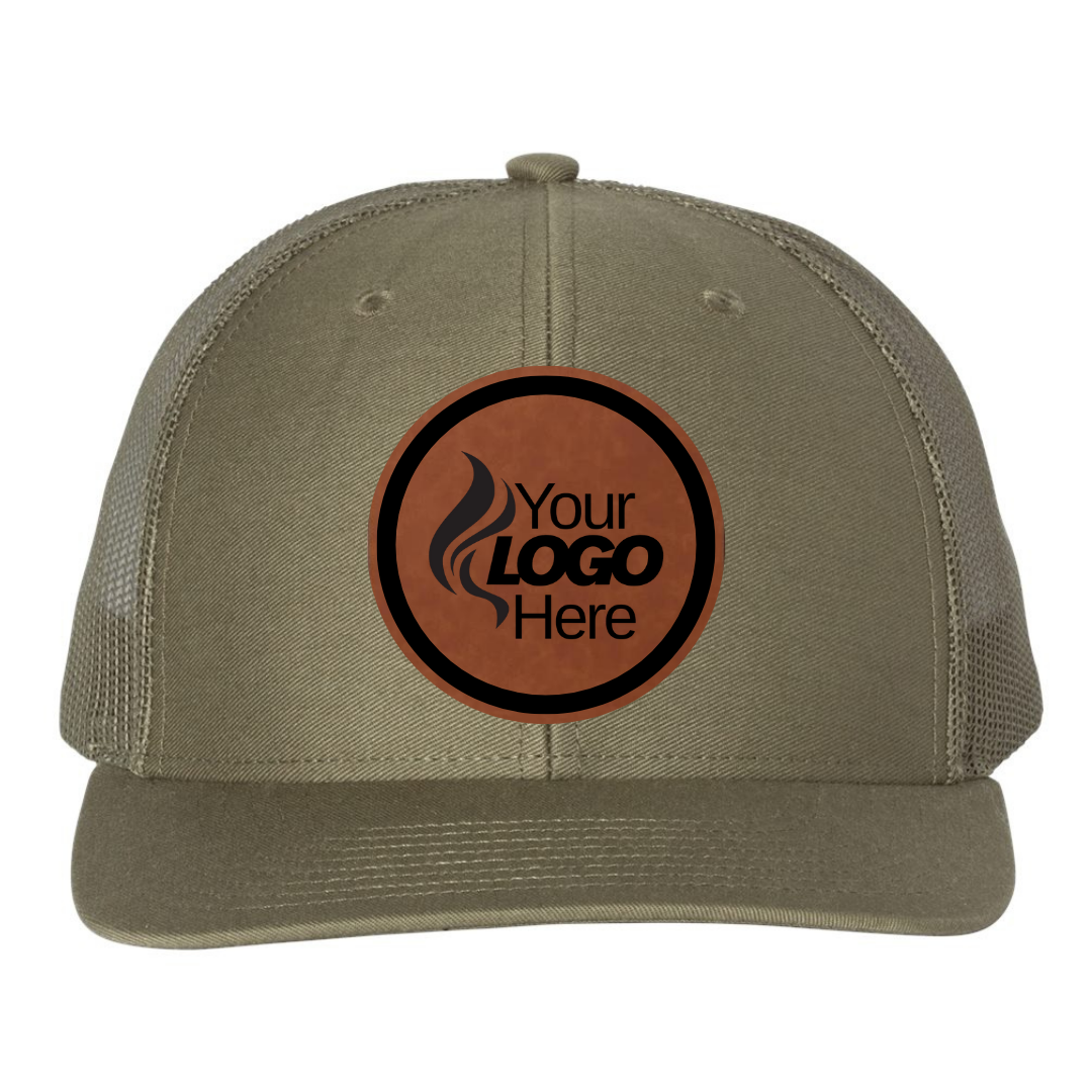 Richardson 112 Classic Trucker Snapback Custom Hat + Your Logo
