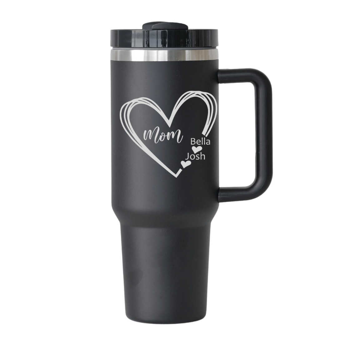 Custom Engraved Mom Insulated Tumbler