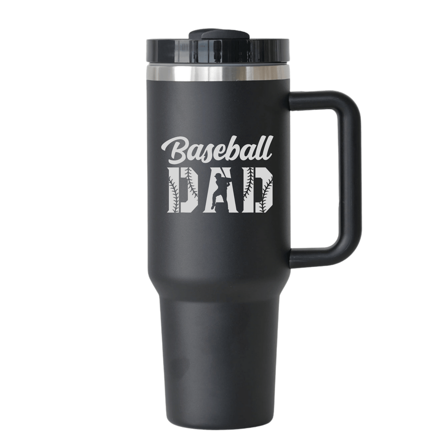Baseball Dad Tumbler - with or without the number