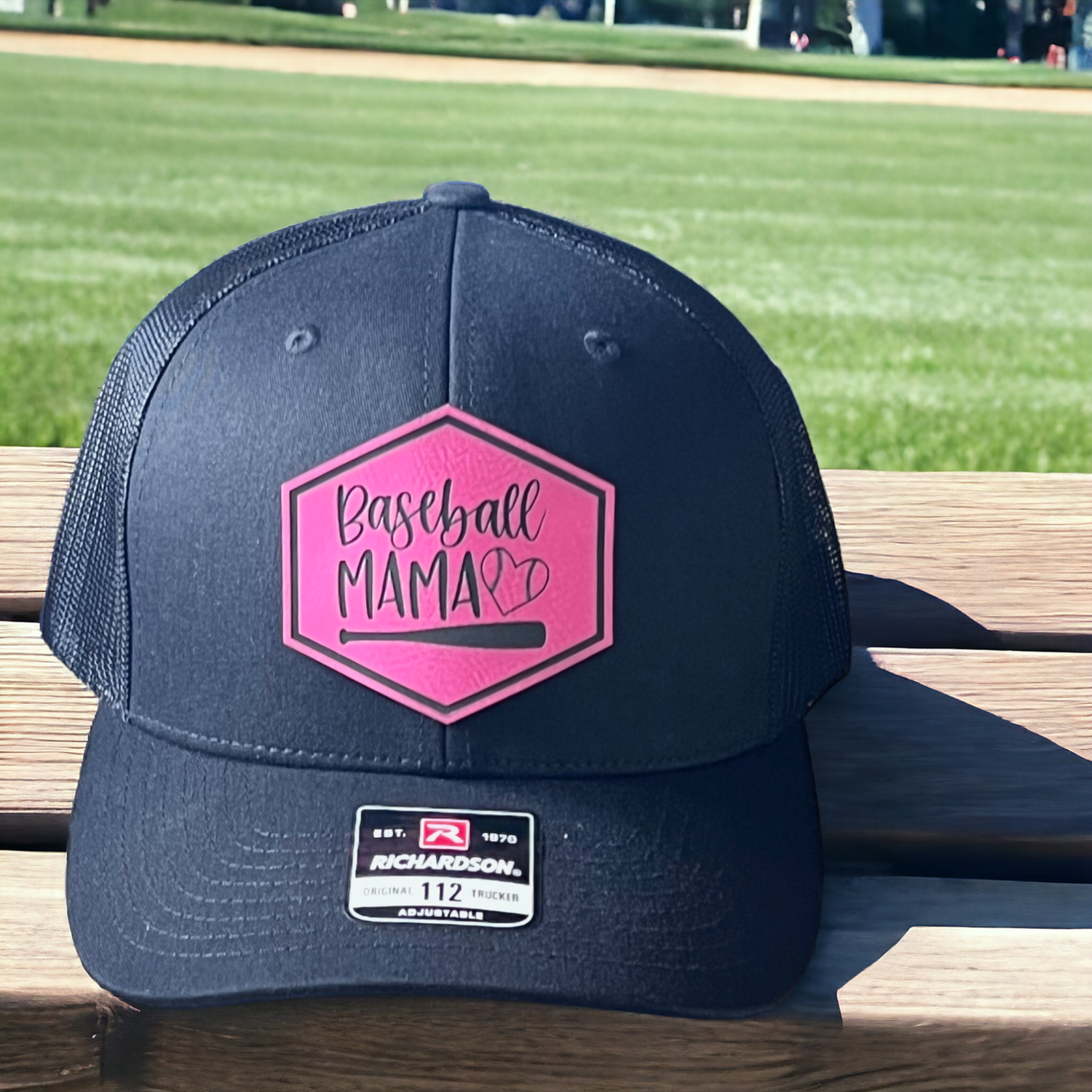 Baseball Mama Low Pro Trucker Cap - 115