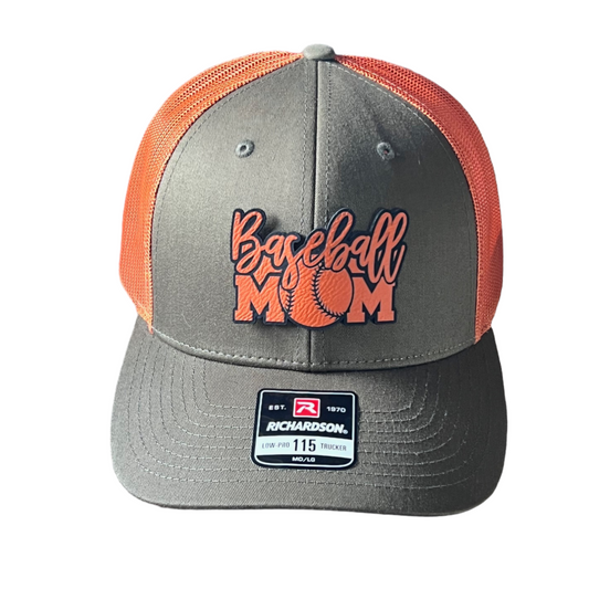 Baseball Mom Low Pro Trucker Cap - 115 - Your Logo