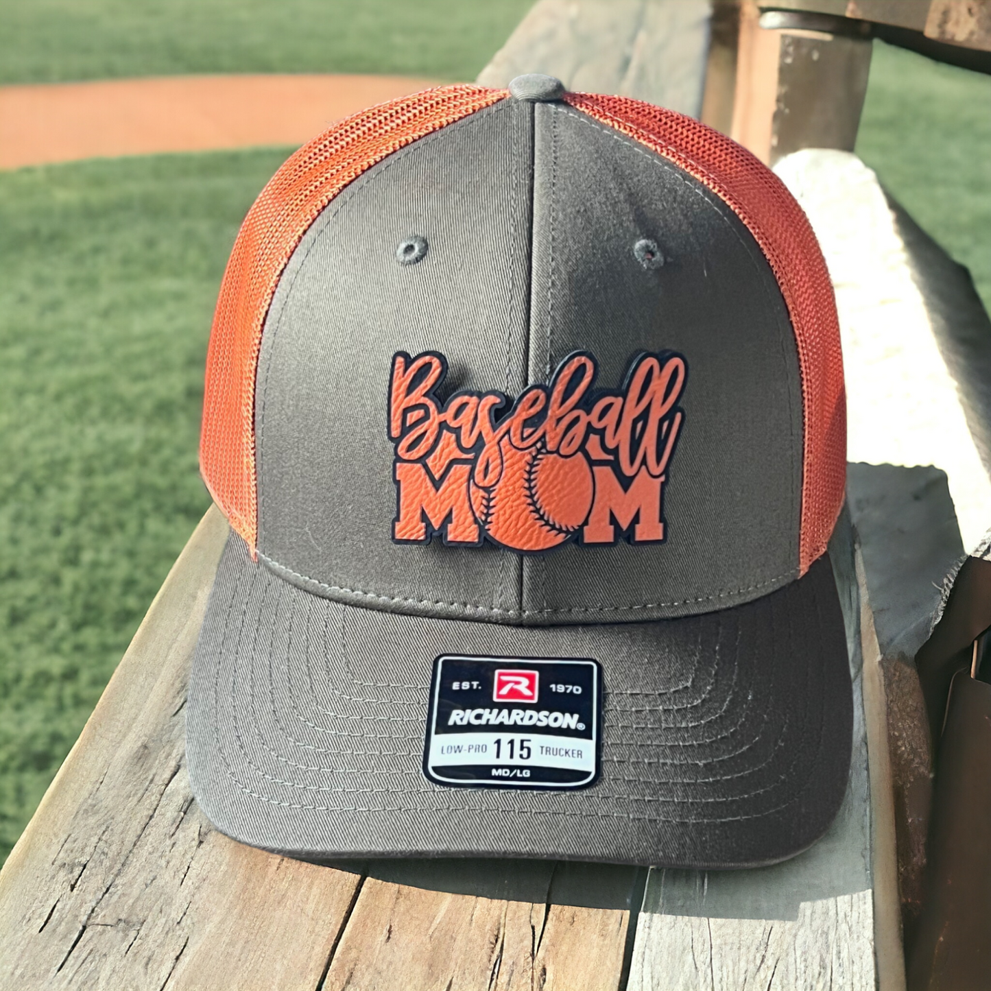 Baseball Mom Low Pro Trucker Cap - 115 - Your Logo