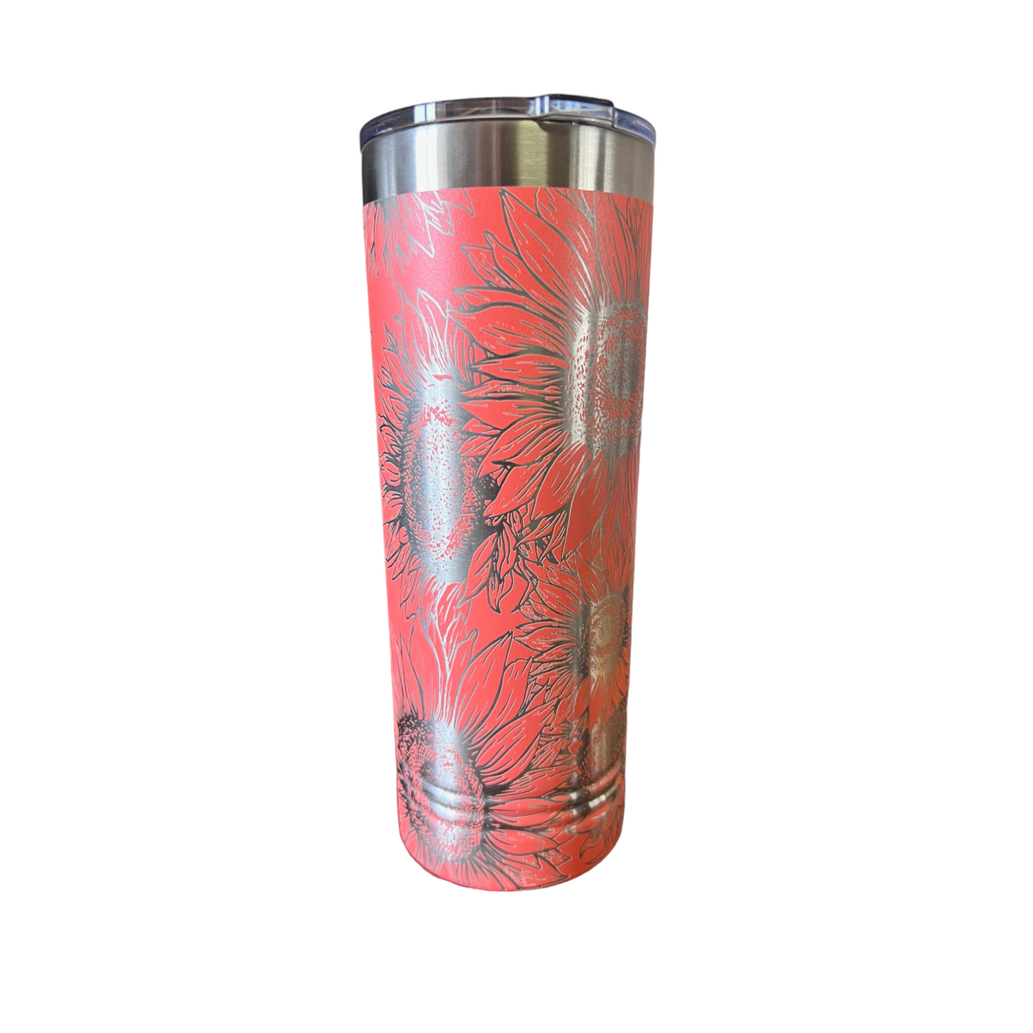 22 oz. Sunflower Tumbler Engraved 360°
