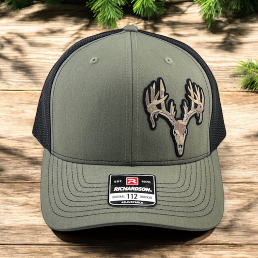 Bull Skull Patch Hat