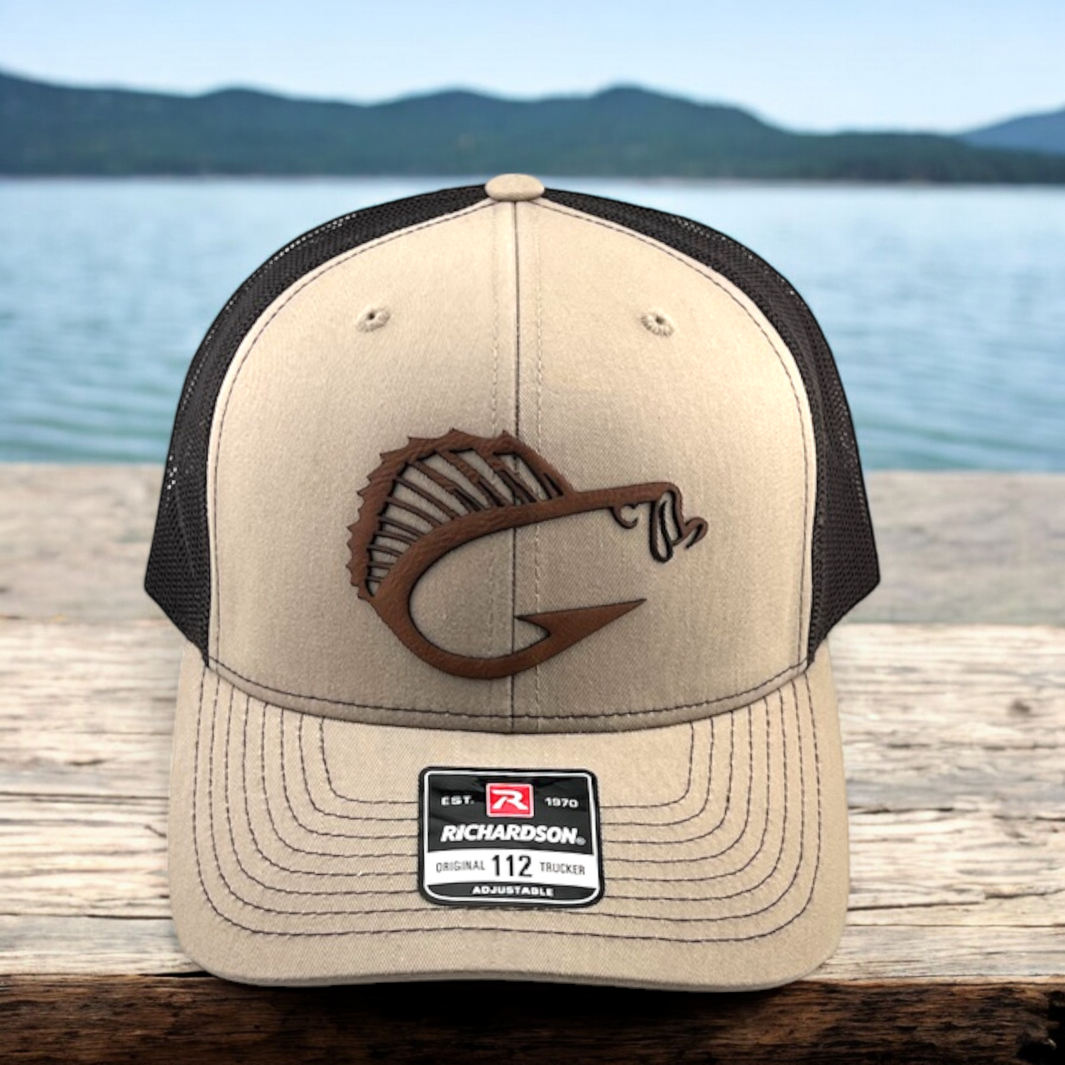 ball cap fish hook Fish Hook Patch Hat – Plank and Steel