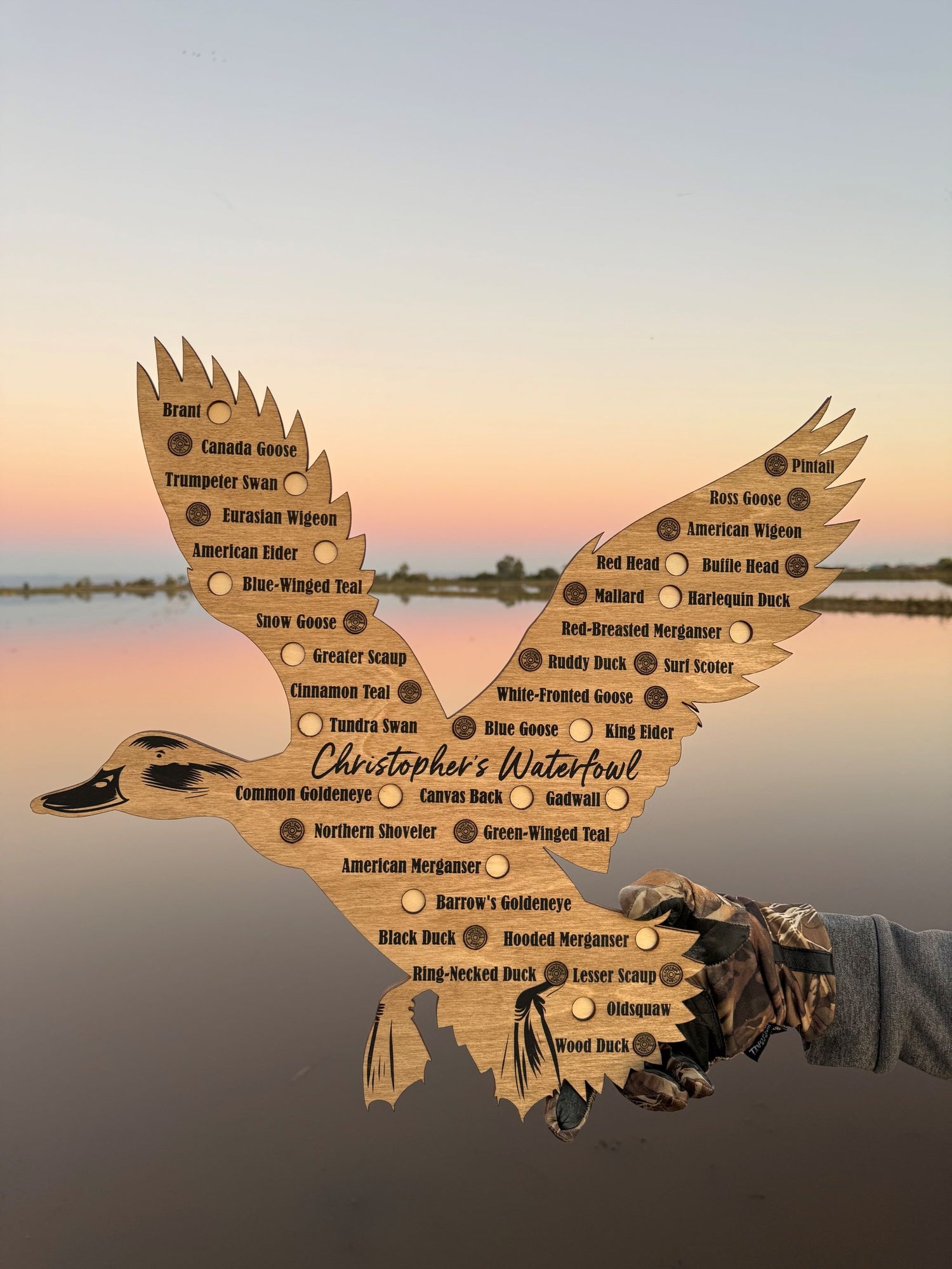 Personalized Duck Hunting Harvest Log Tracking Journal