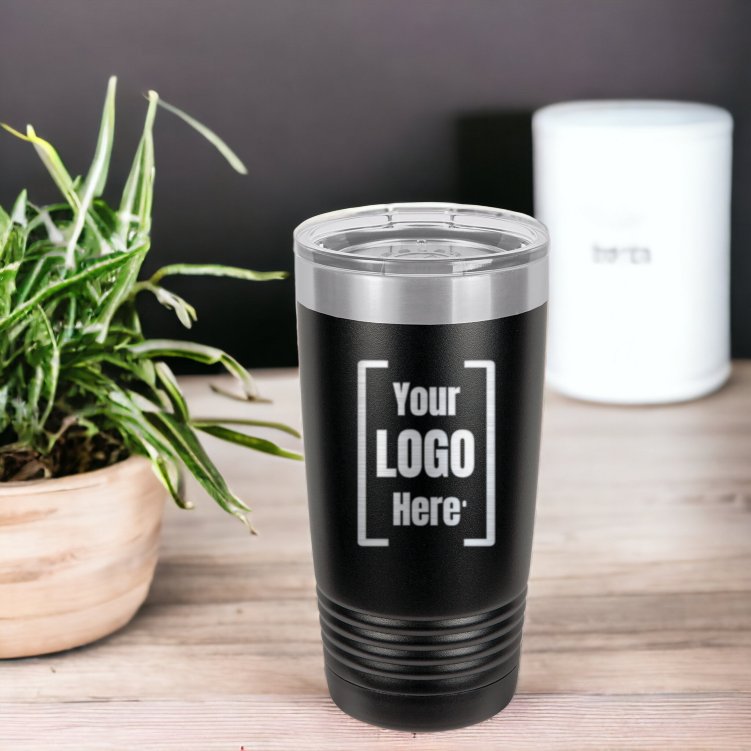 20 oz. Vacuum Insulated Ringneck Tumbler with Clear Slider Lid