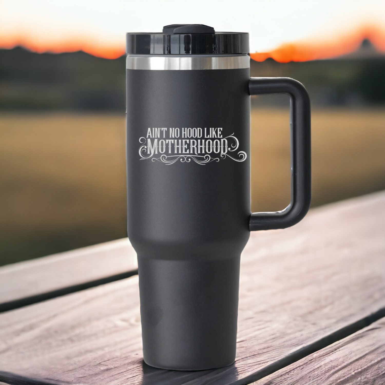 Ain't No Hood Like Motherhood Insulated Tumbler