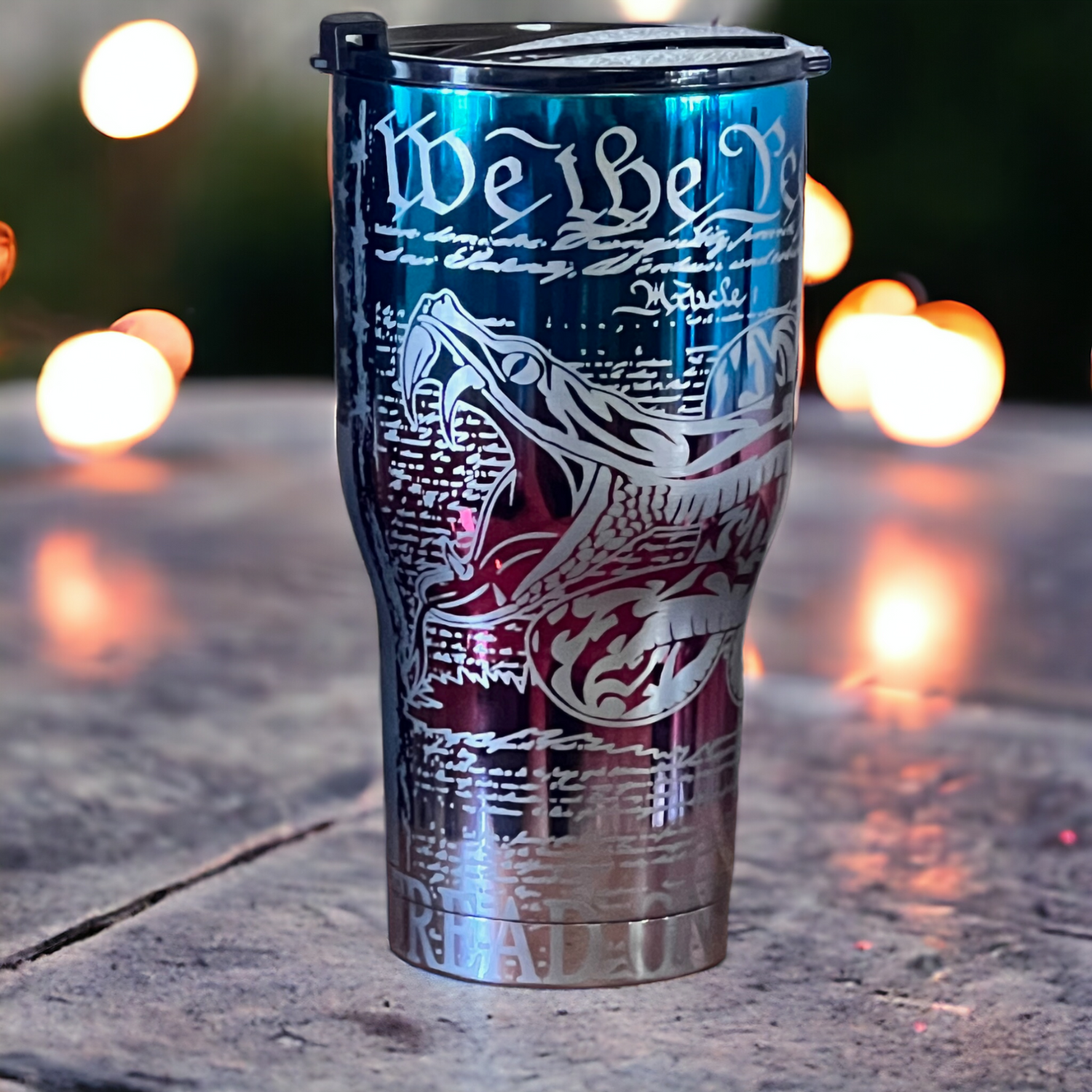RTIC 30 oz. Insulated Patriot Tumbler Engraved 360°