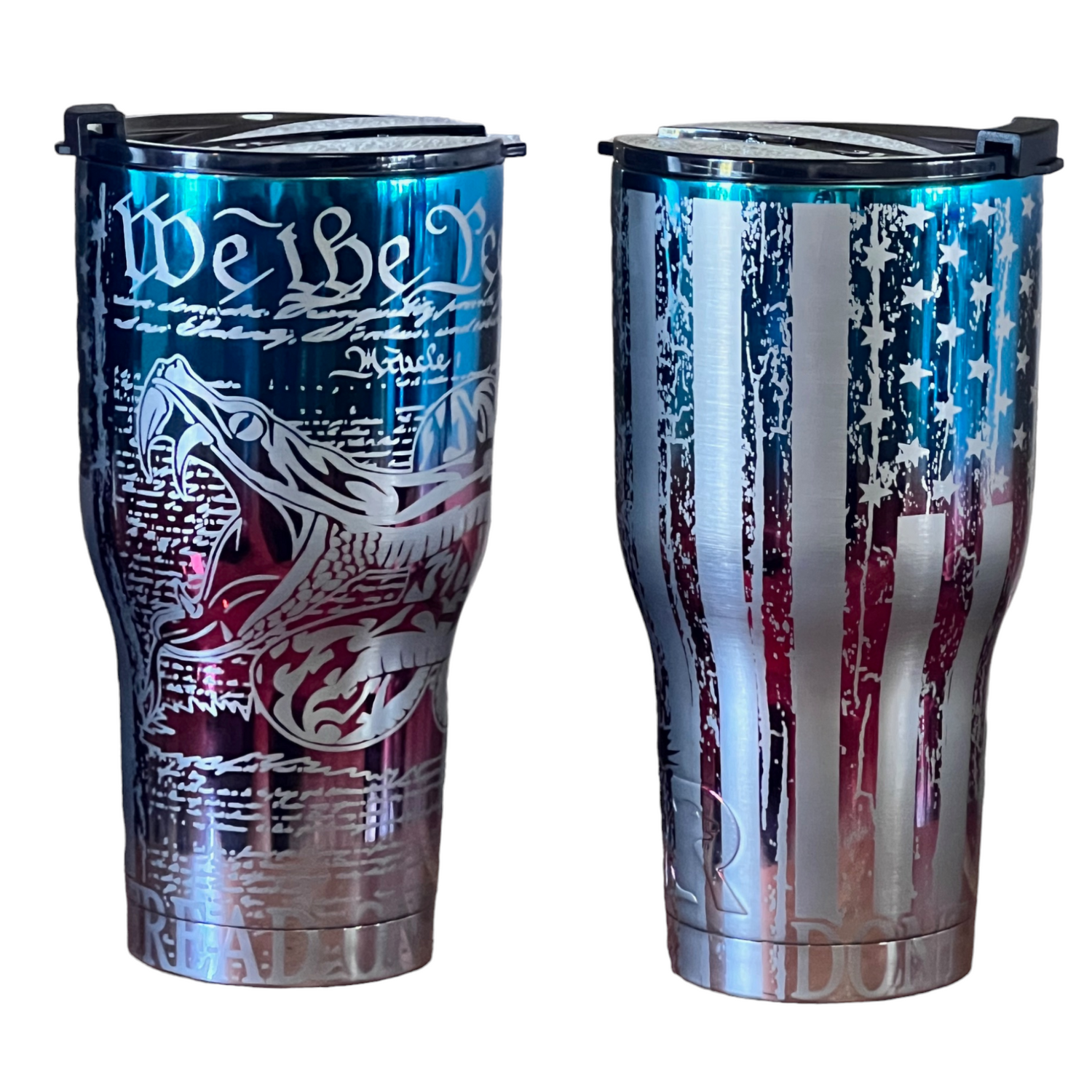 RTIC 30 oz. Insulated Patriot Tumbler Engraved 360°