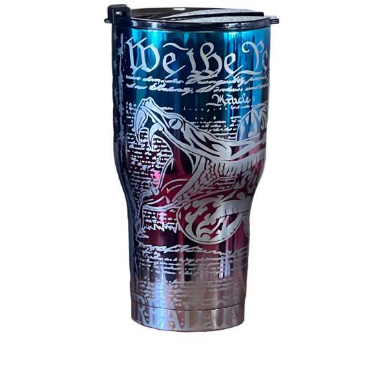 RTIC 30 oz. Insulated Patriot Tumbler Engraved 360°
