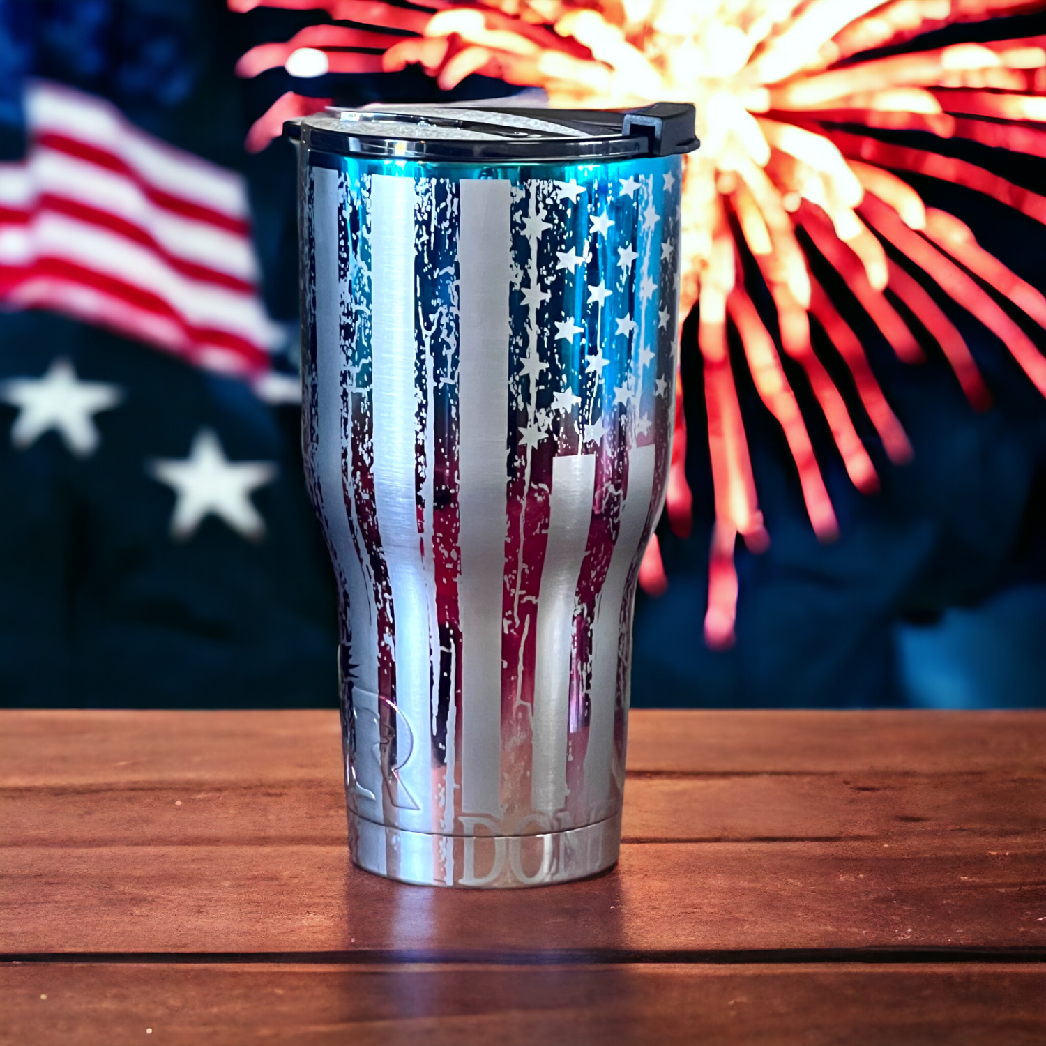 RTIC 30 oz. Insulated Patriot Tumbler Engraved 360°
