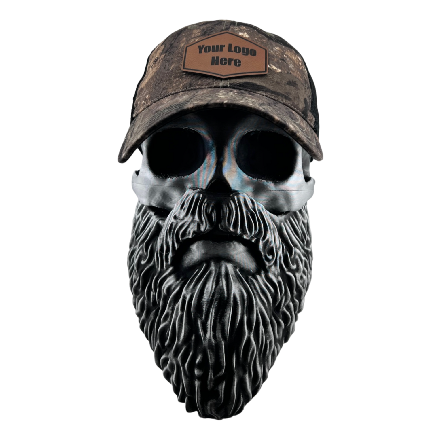 Richardson Garment Washed Camo 111P Trucker Hat + Your Logo