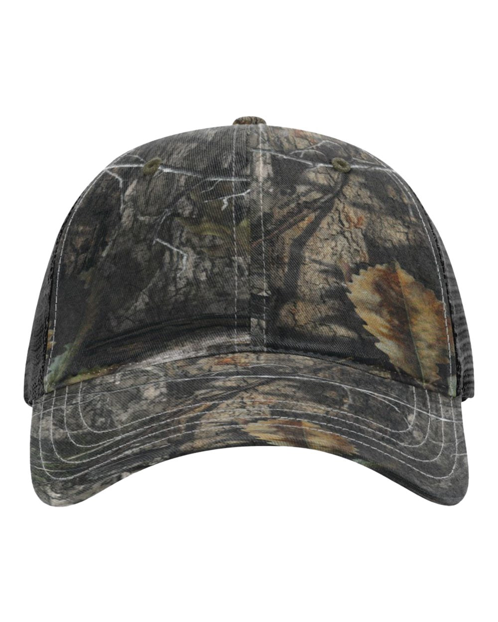Richardson Garment Washed Camo 111P Trucker Hat + Your Logo
