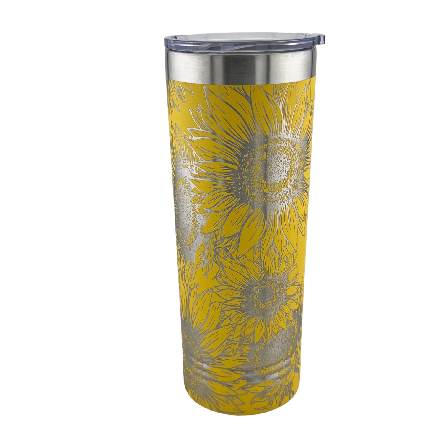 22 oz. Sunflower Tumbler Engraved 360°