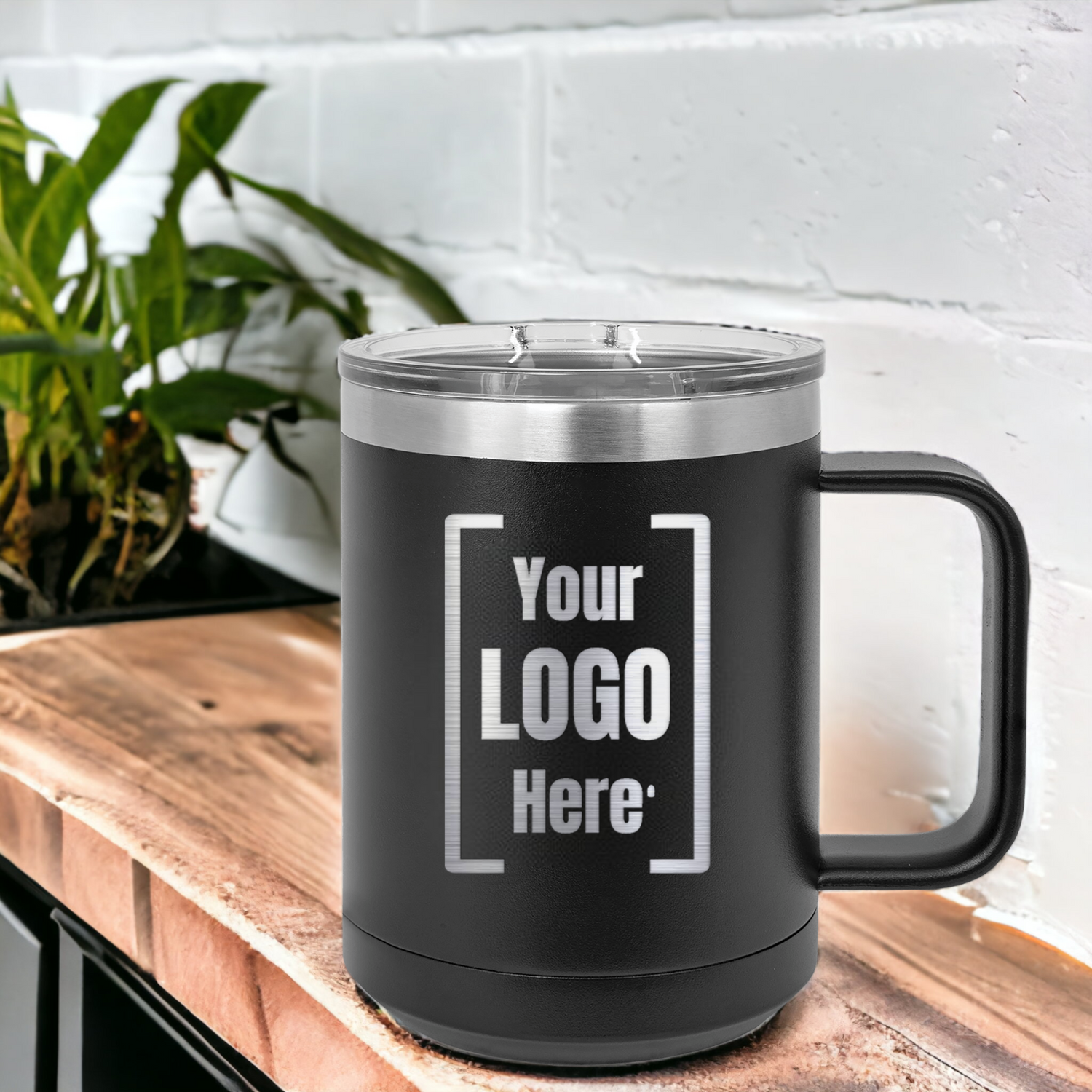 15 oz. Vacuum Insulated Travel Mug with Slider Lid