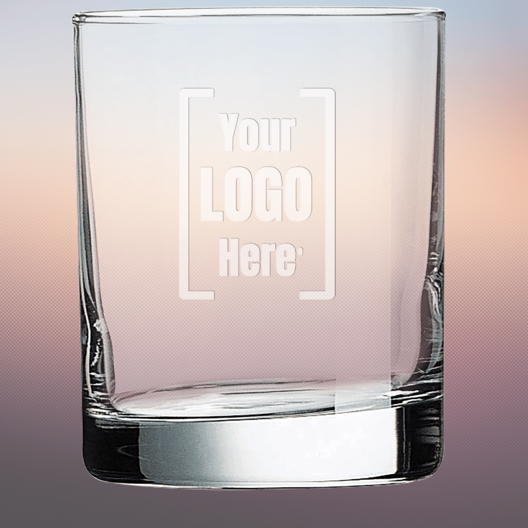 Heavy Base 11 oz. Customizable Rocks / Old Fashioned Glass