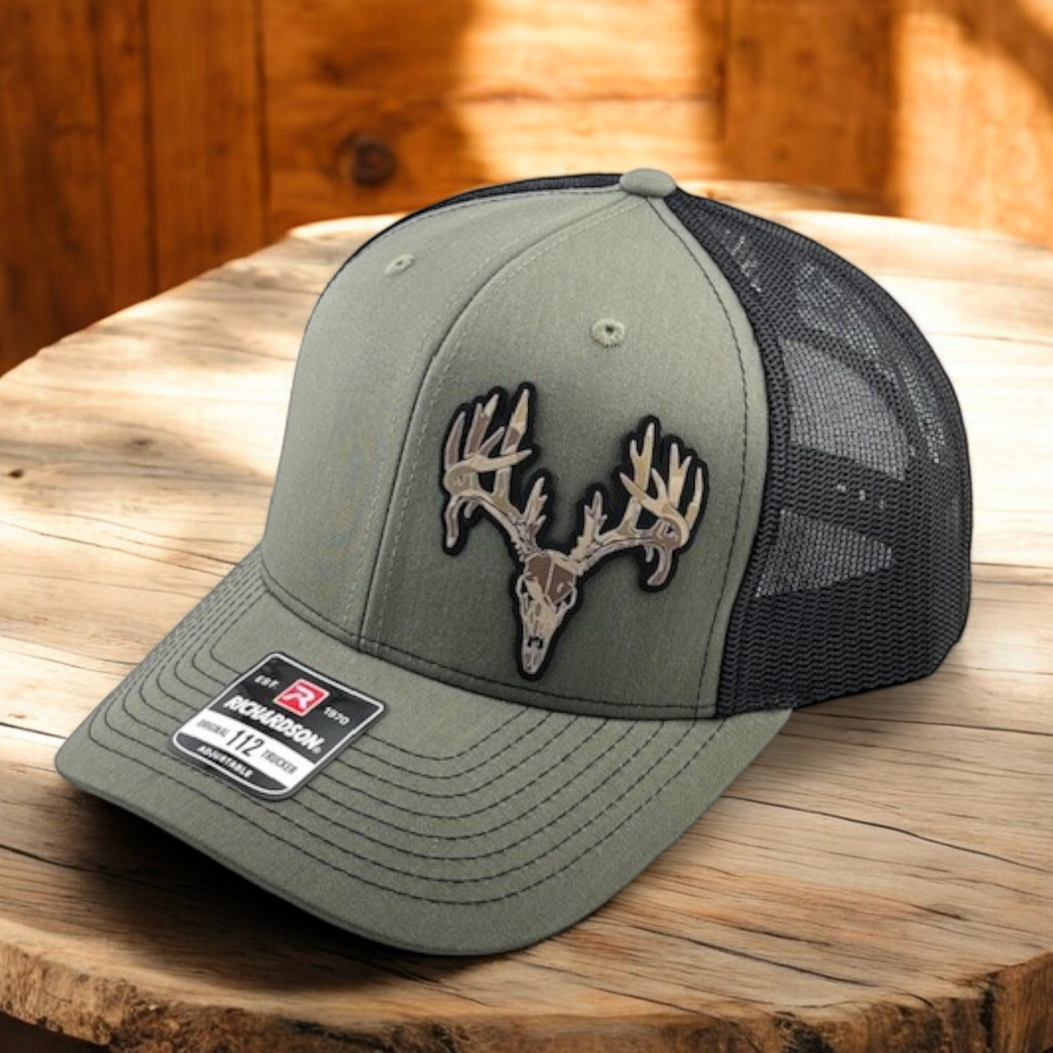Bull Skull Patch Hat