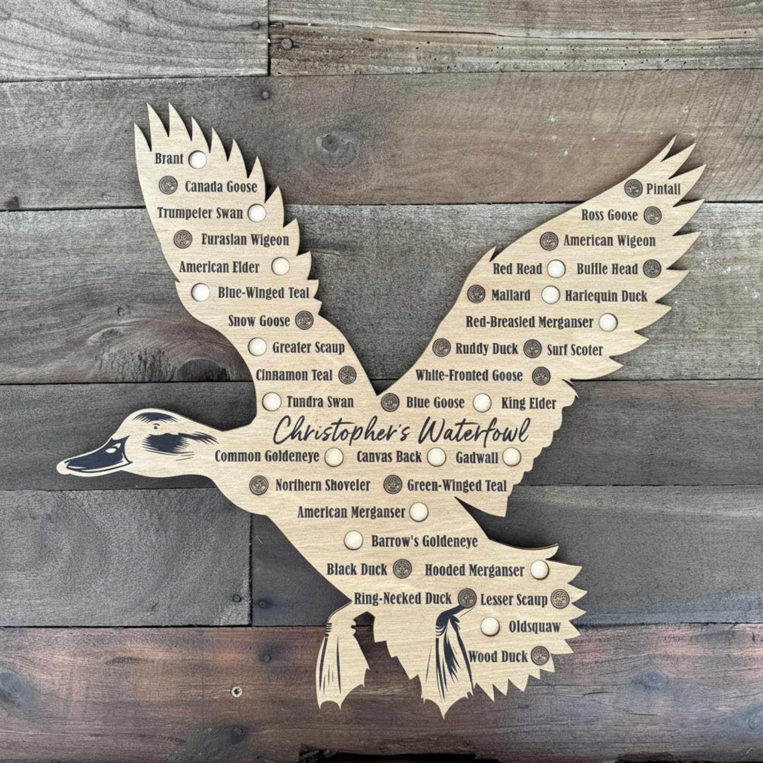 Personalized Duck Hunting Harvest Log Tracking Journal